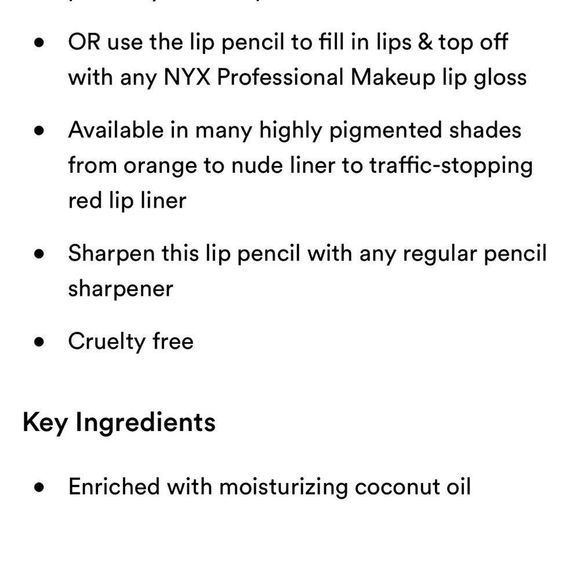 $4❤️‍🔥 LAST 1! NYX Slim Lip Liner Pencil BEIGE 👄 NEW & SEALED Nude Lipliner - Picture 7 of 7